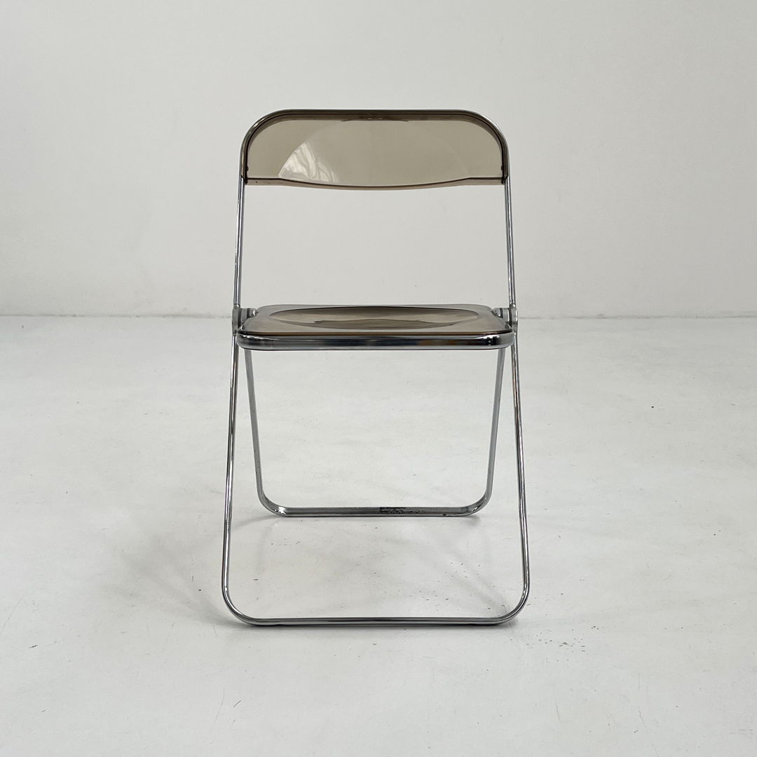 最終価格 Anonima Castelli Giancarlo Piletti Anonima Castelli Plia Giancarlo Piletti Smoke Plia Folding Chair