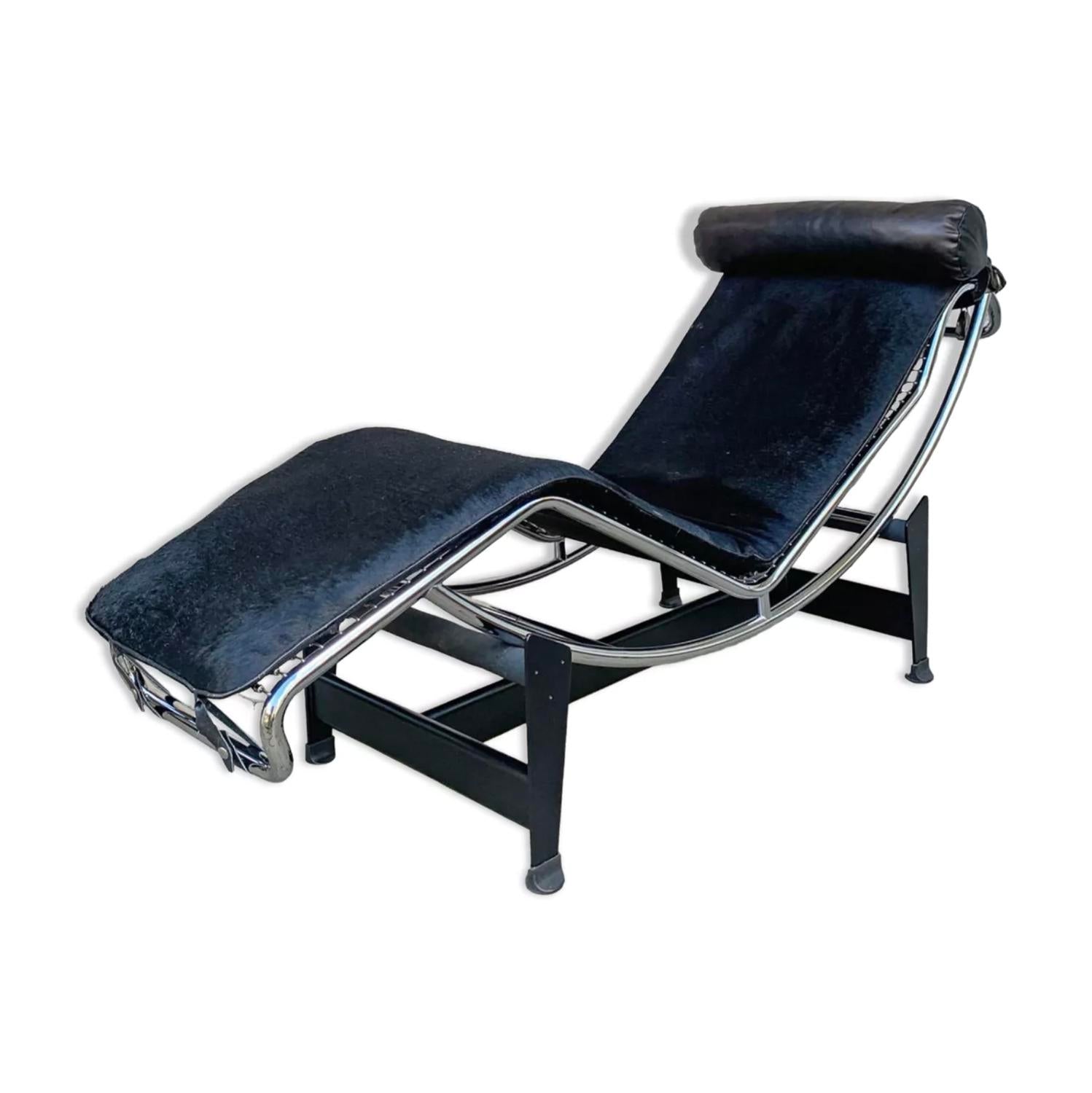 Chaise Longue LC4 Nr. 1153 by Le Corbusier Jeanneret Perriand Cassina 1960s