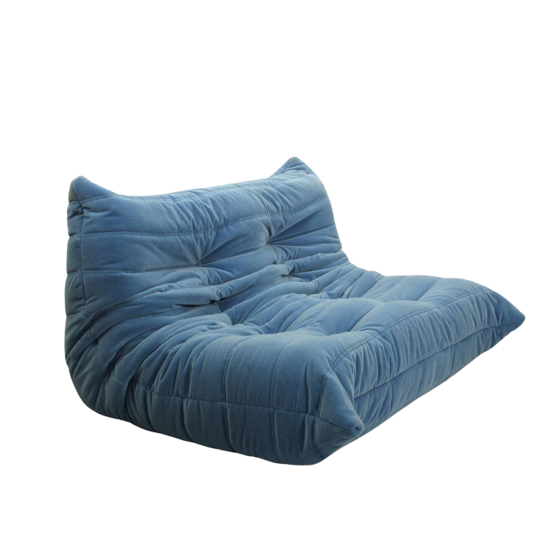 【即出荷】 macu様専用】ligne roset ロイヤルブルー（2025年最新 2P TOGO 2人掛け・3人掛けソファ