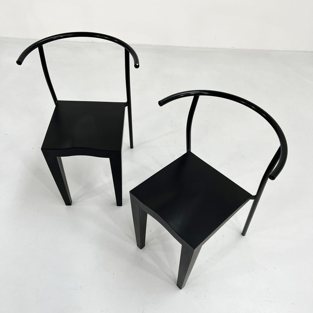Set of 4 Dr. Glob Chairs by Philippe Starck for Kartell