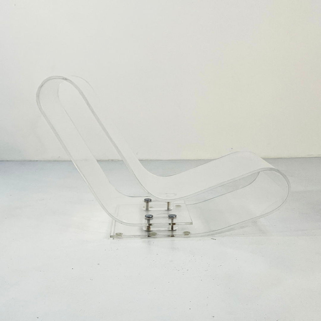 Lucite LCP Lounge Chair by Maarten Van Severen for Kartell, 1990s 모이아띠